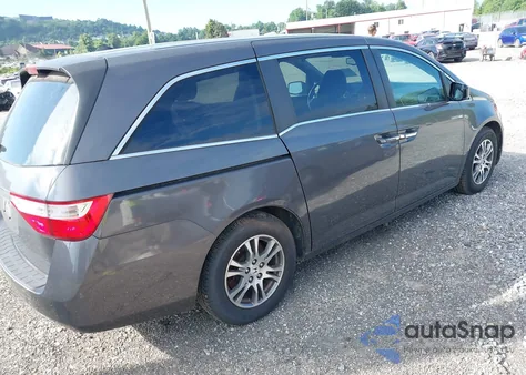 2013 Honda Odyssey Exl из США, поврежденный, VIN 5FNRL5H60DB035603